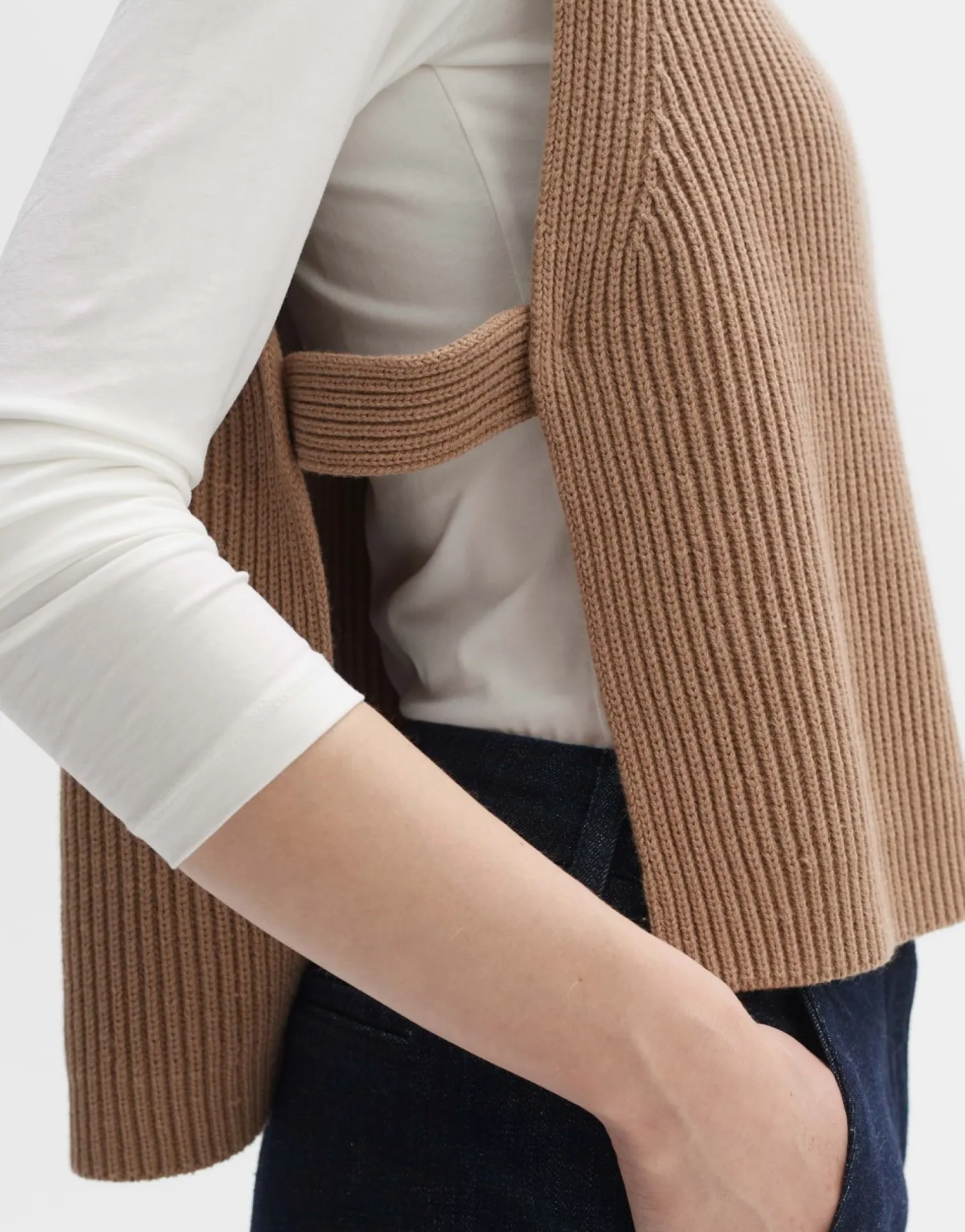 someday Fashion Gebreide Items>Abibo Cape Nutmeg