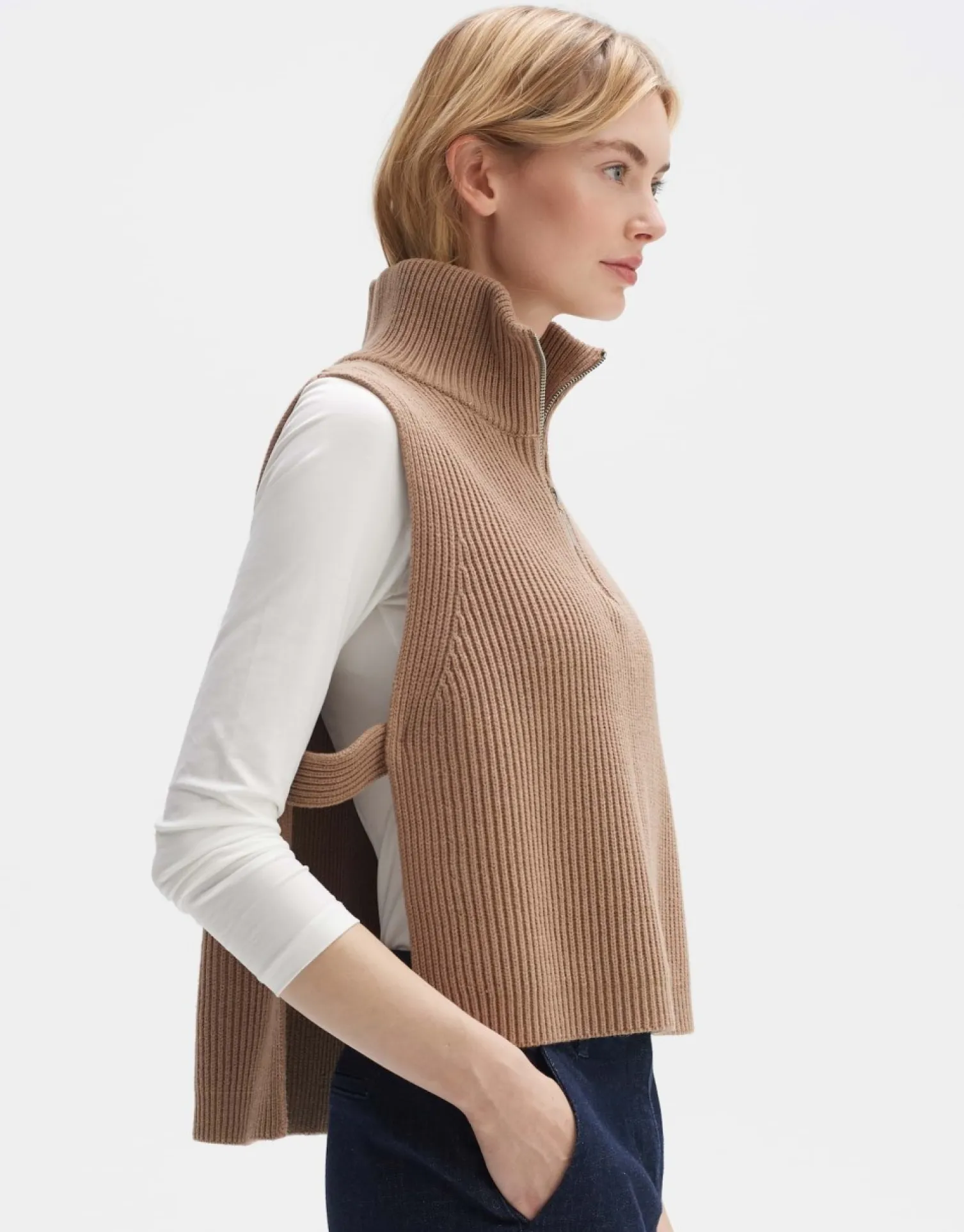someday Fashion Gebreide Items>Abibo Cape Nutmeg