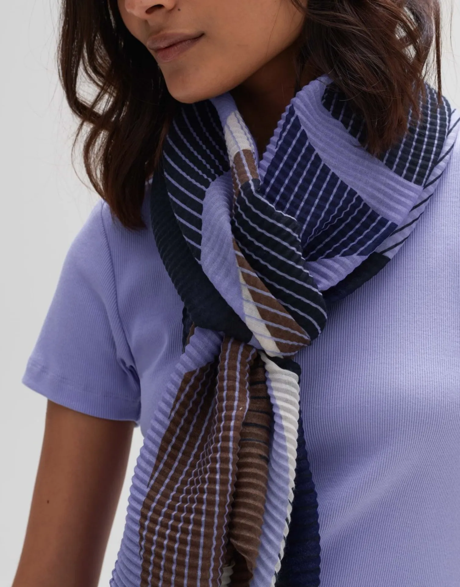someday Fashion Accessoires>Adoli Scarf Coal Blue