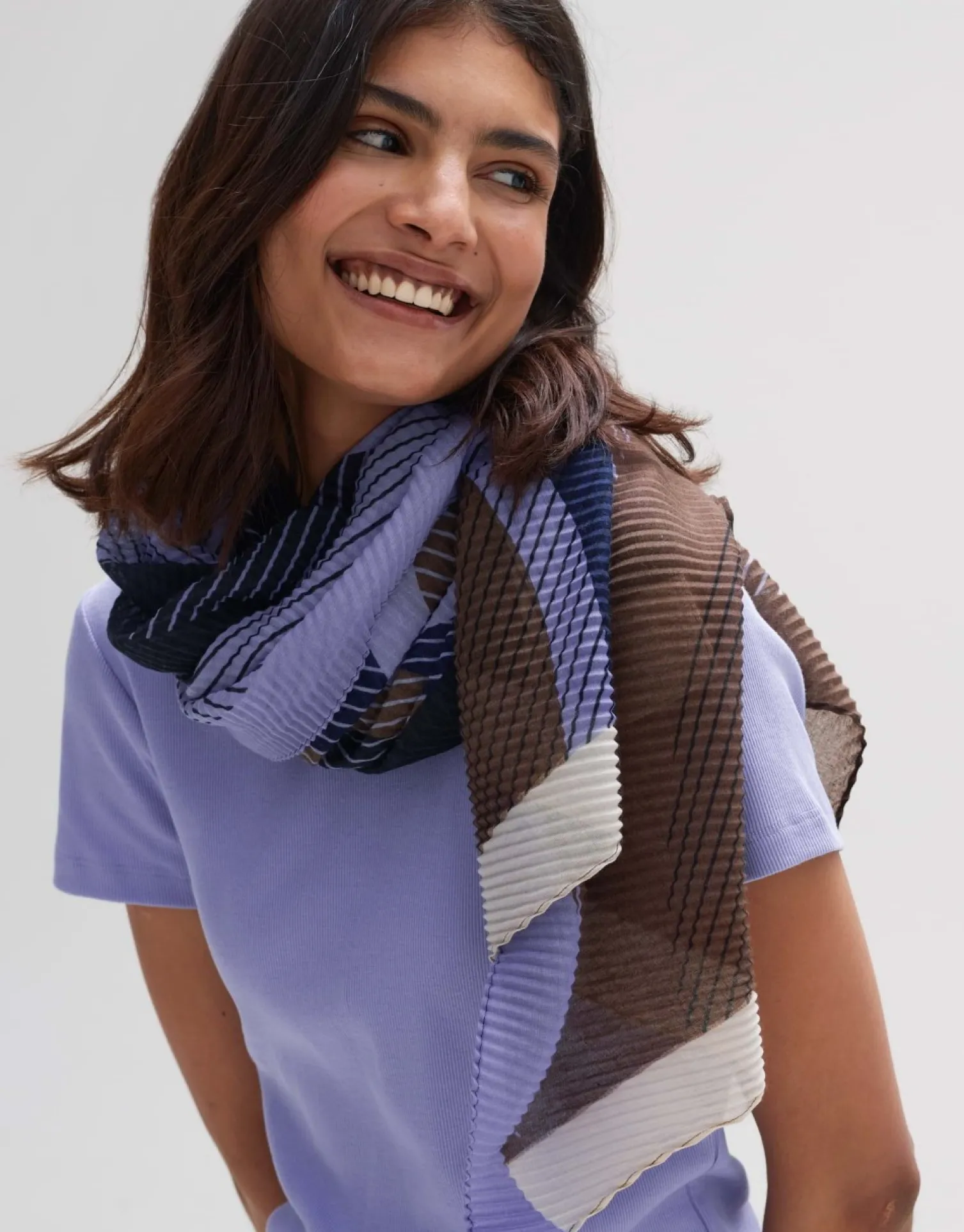 someday Fashion Accessoires>Adoli Scarf Coal Blue