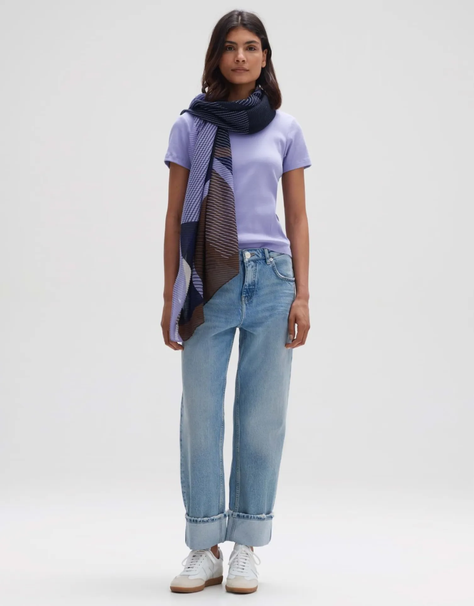 someday Fashion Accessoires>Adoli Scarf Coal Blue
