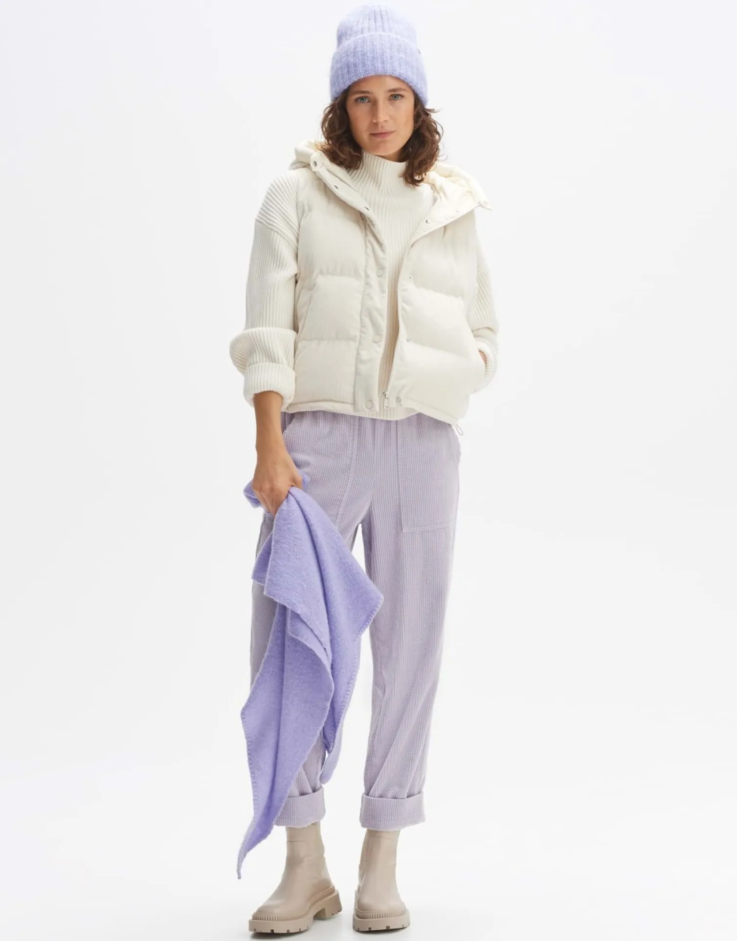 someday Fashion Accessoires>Amadsi Scarf Soft Viola