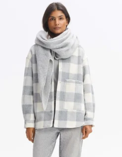 someday Fashion Accessoires>Amadsi Scarf Hazy Fog Melange