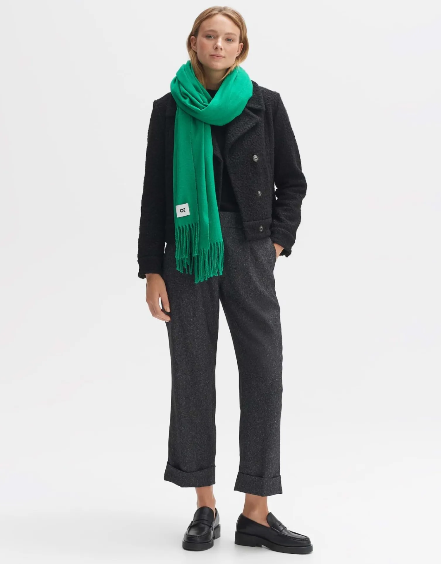 someday Fashion Accessoires>Anell Scarf Pepper Green