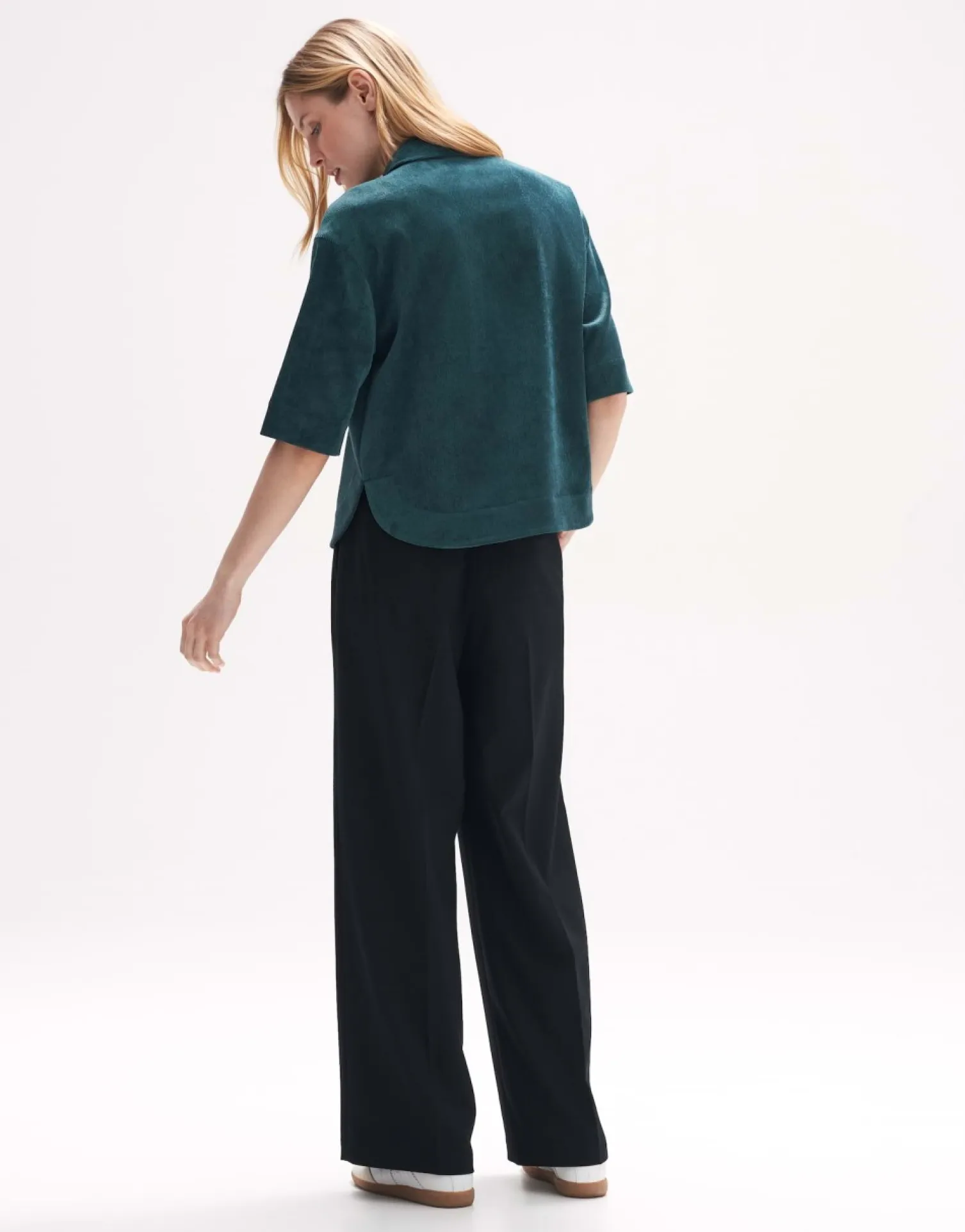 someday Fashion Blouses>Blouse Feppa Deep Teal