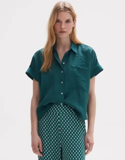 someday Fashion Blouses>Blouse Florana Deep Teal