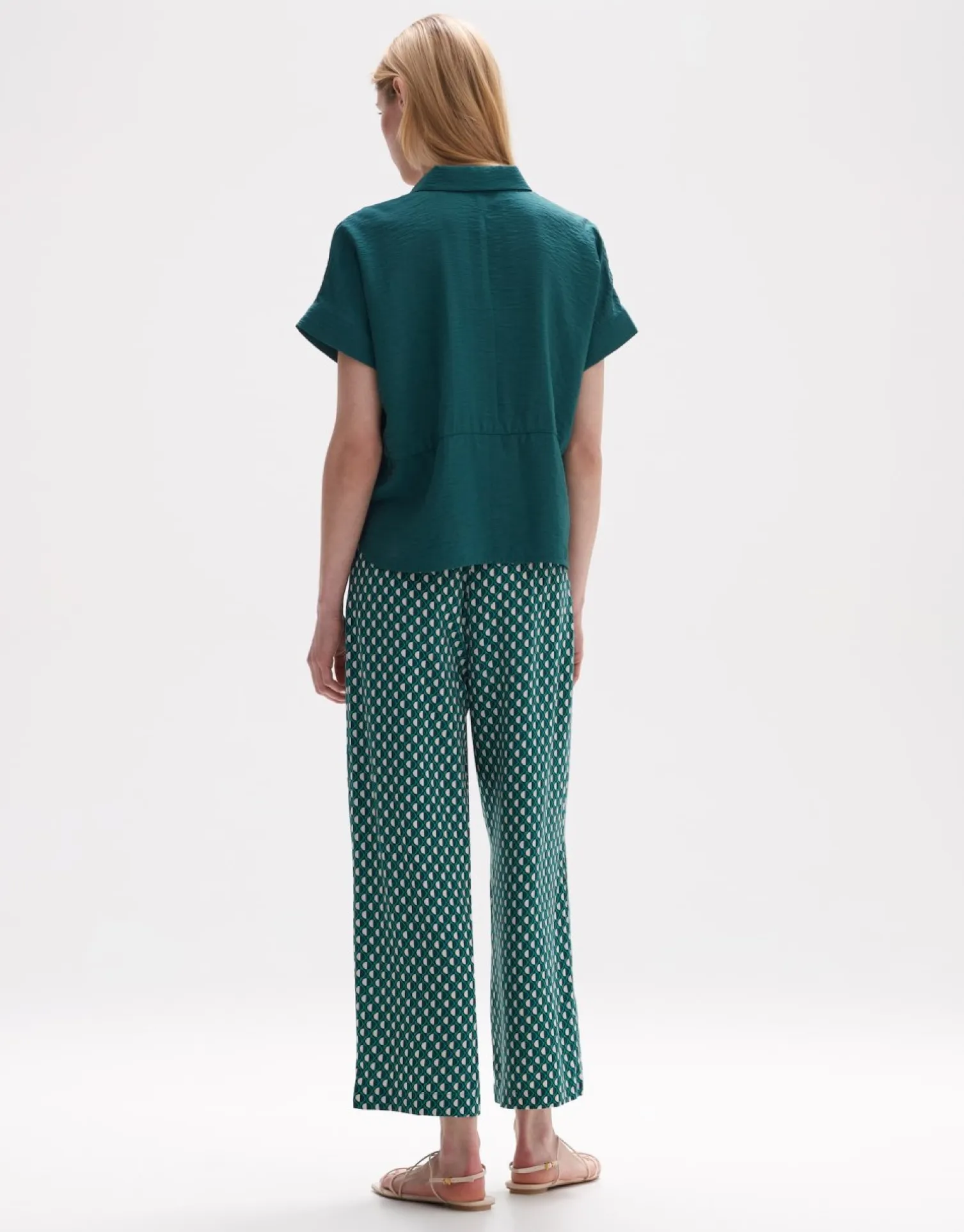 someday Fashion Blouses>Blouse Florana Deep Teal