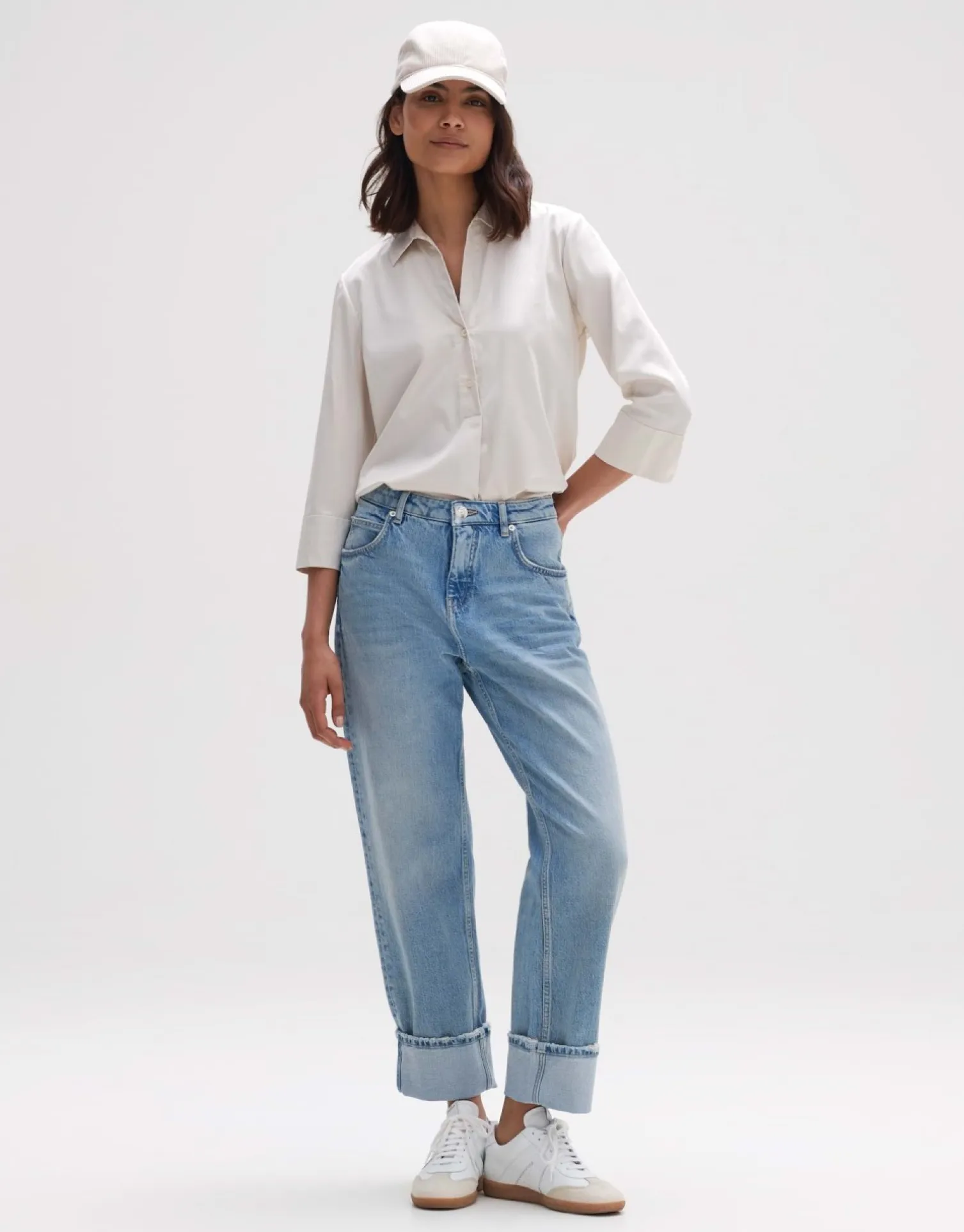 someday Fashion Blouses>Blouse Foleo Natural Glaze