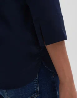 someday Fashion Blouses>Blouse Foleo Coal Blue