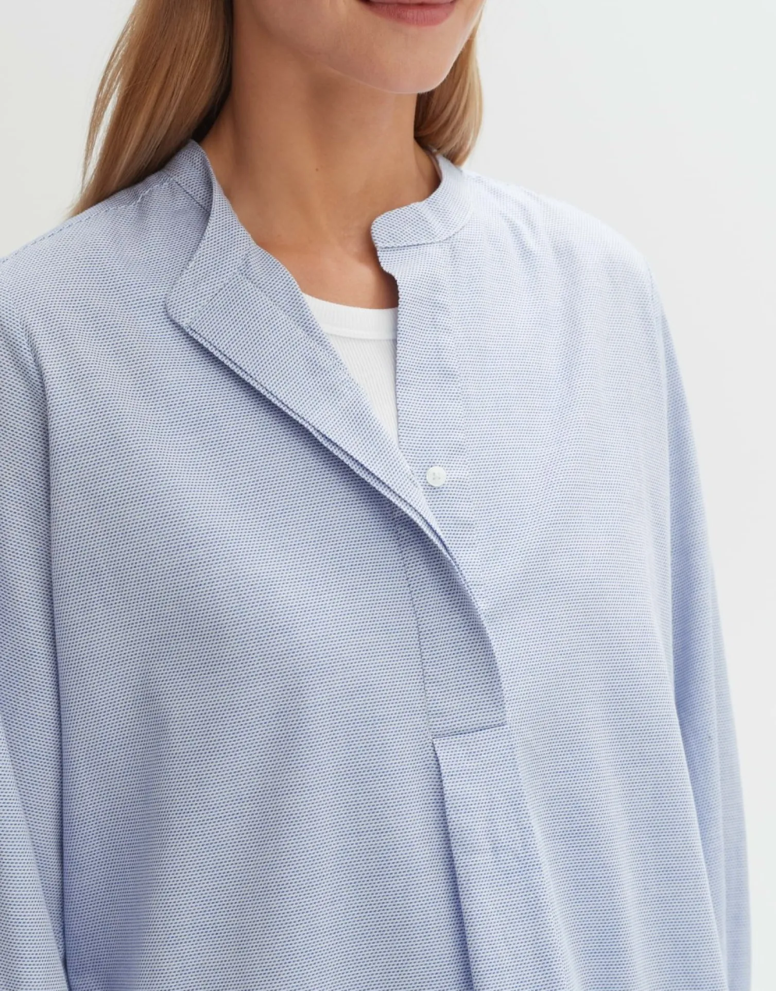 someday Fashion Blouses>Blouse Foyata Zen Blue