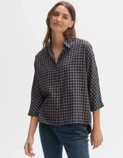someday Fashion Blouses>Blouse Fudo College Coal Blue