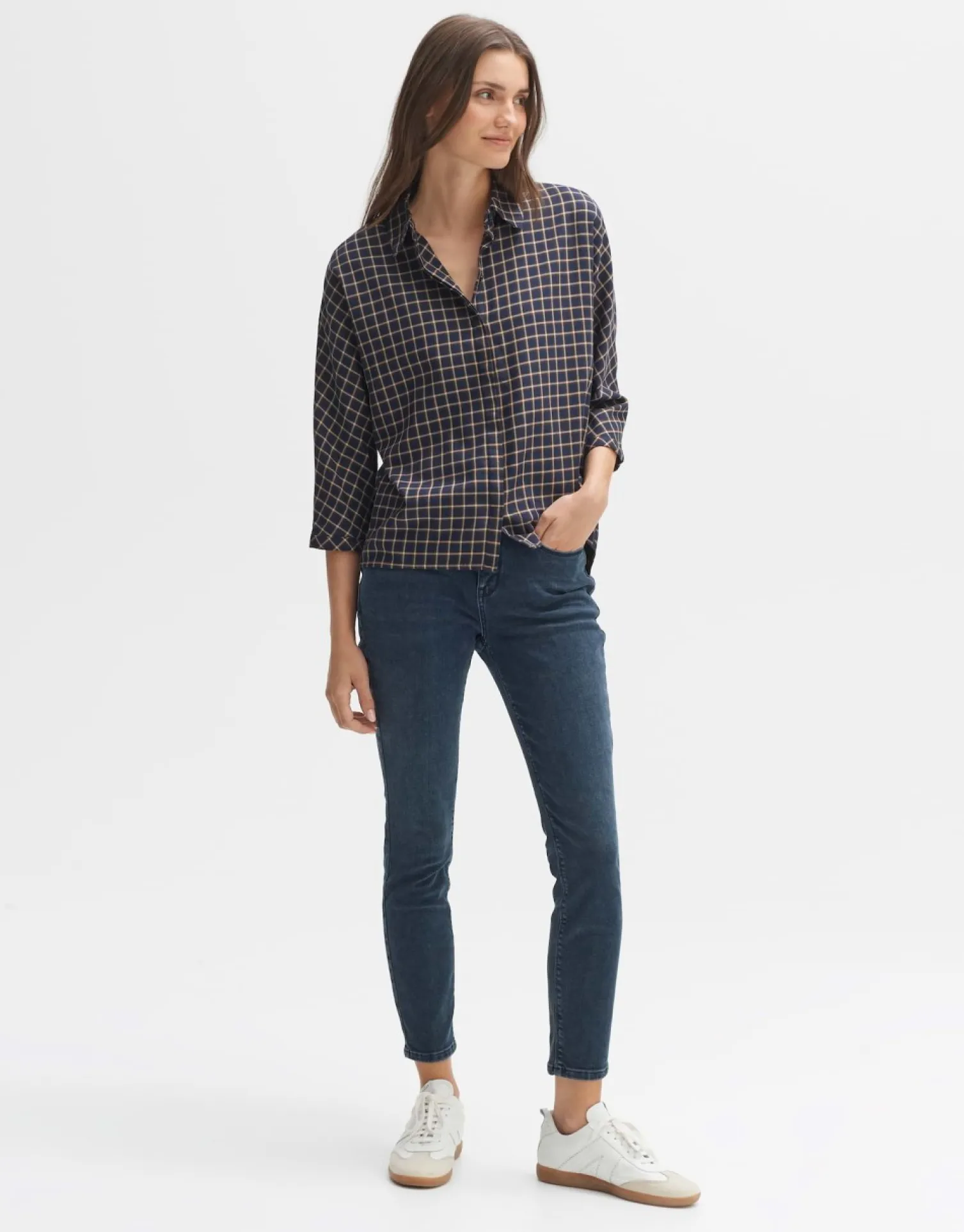 someday Fashion Blouses>Blouse Fudo College Coal Blue