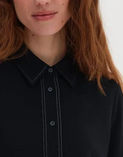 someday Fashion Blouses>Blouse Met Korte Mouwen Femsa Black