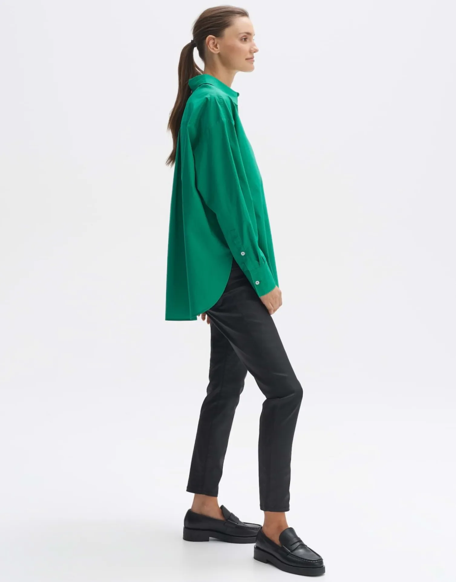 someday Fashion Blouses>Blouse Met Lange Mouwen Freyana Pepper Green