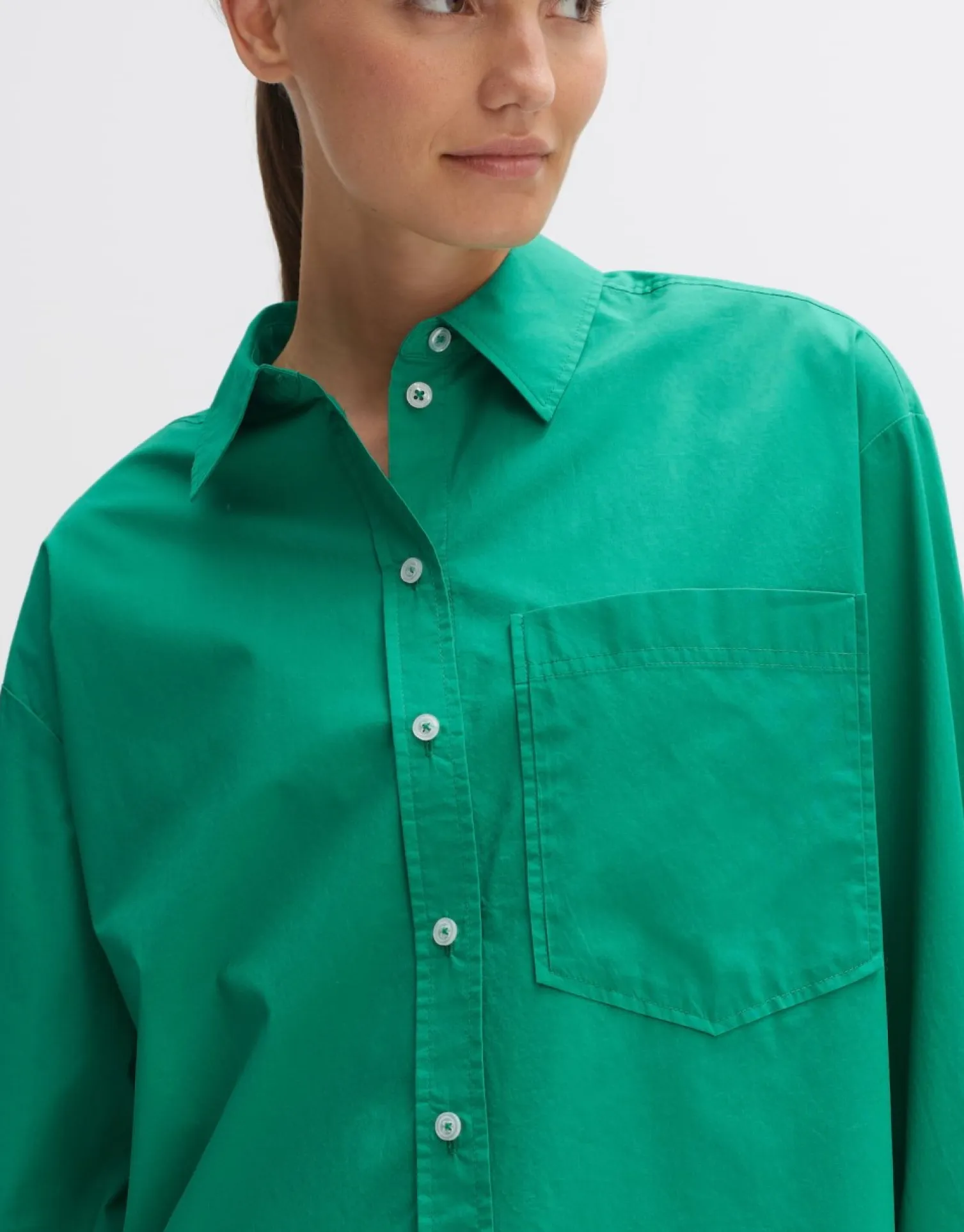 someday Fashion Blouses>Blouse Met Lange Mouwen Freyana Pepper Green