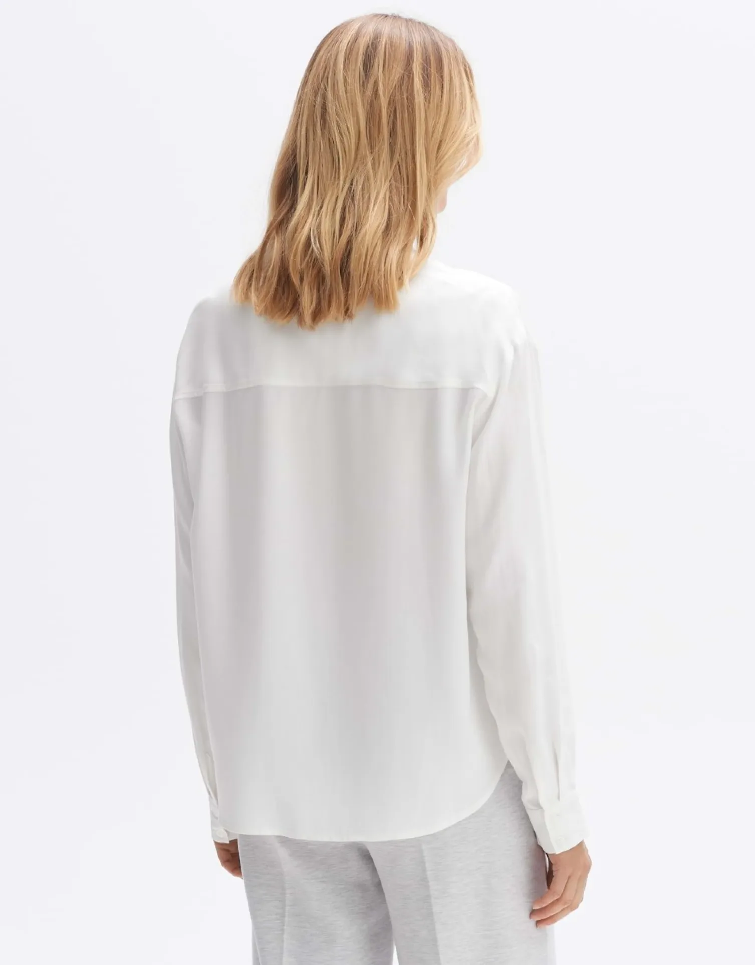 someday Fashion Blouses>Blouse Met Lange Mouwen Felpina Milk