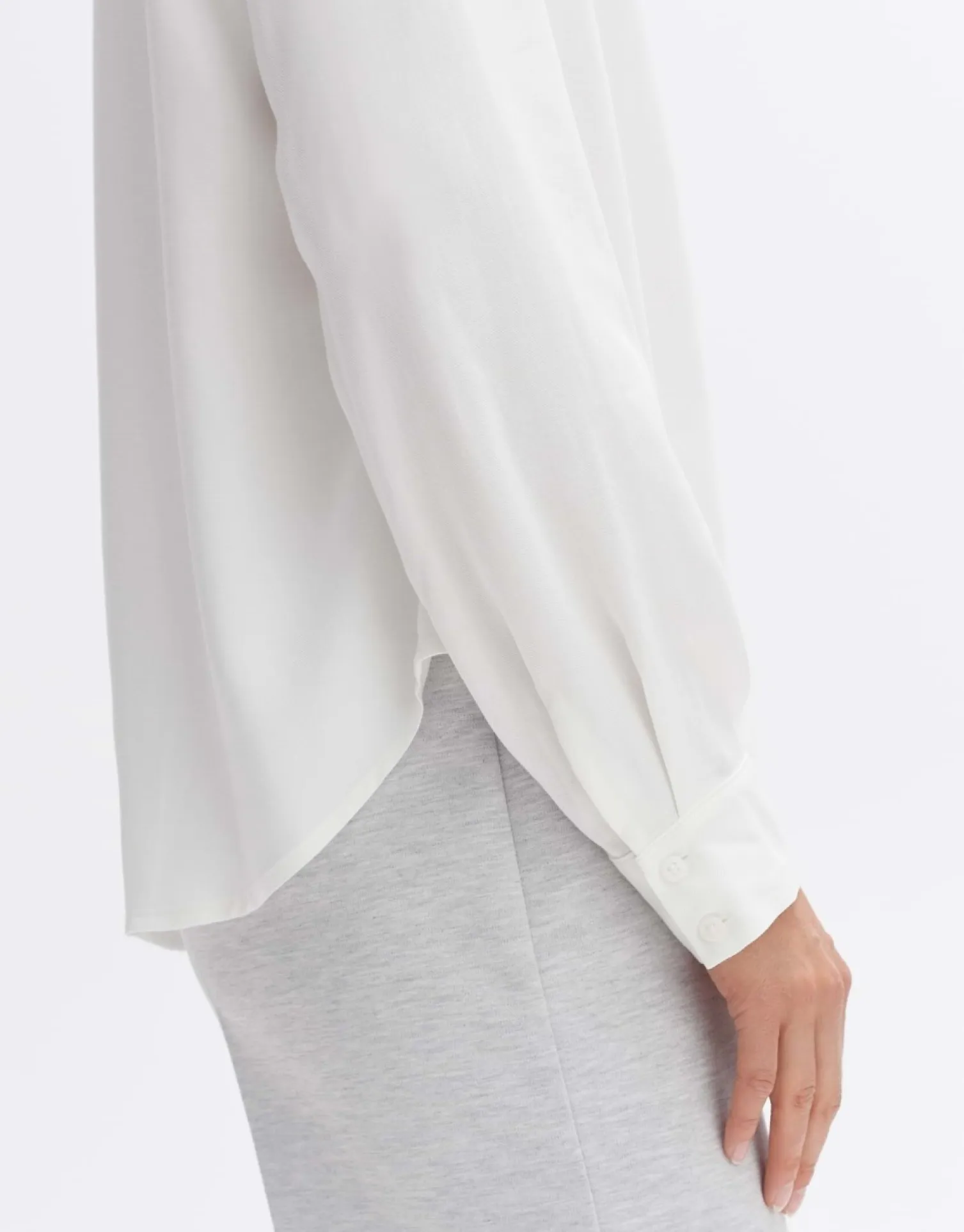 someday Fashion Blouses>Blouse Met Lange Mouwen Felpina Milk