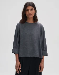 someday Fashion Blouses>Blouse Met Lange Mouwen Ferlana Black