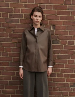 someday Fashion Blouses>Blouse Met Lange Mouwen Faboli Sandalwood