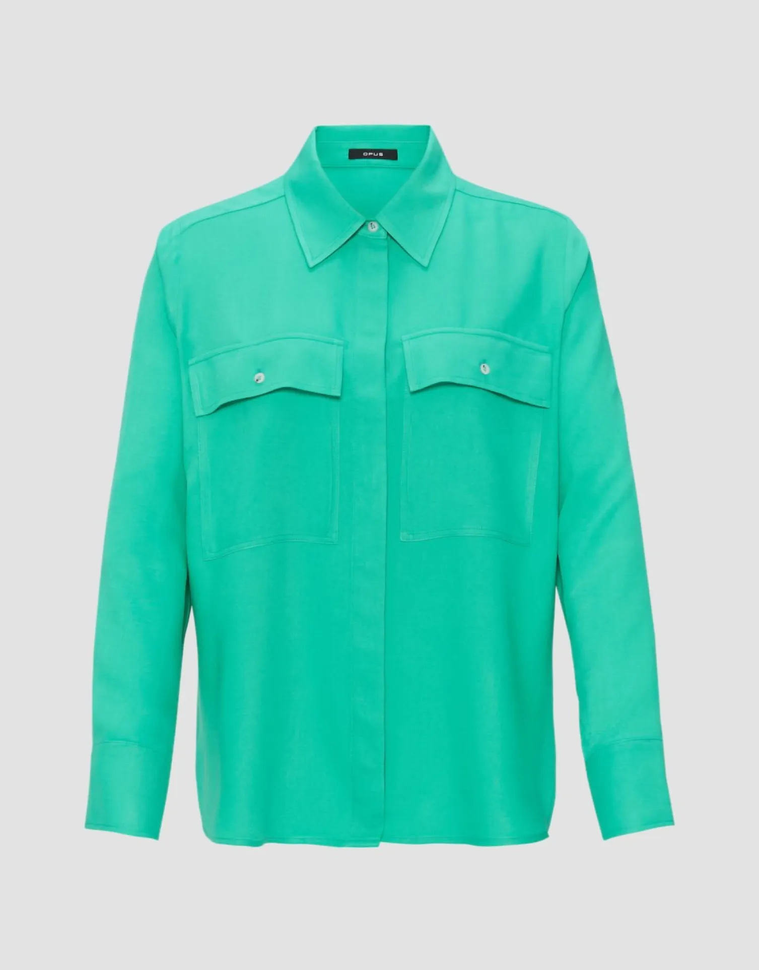 someday Fashion Blouses>Blouse Met Lange Mouwen Falva Opal Green