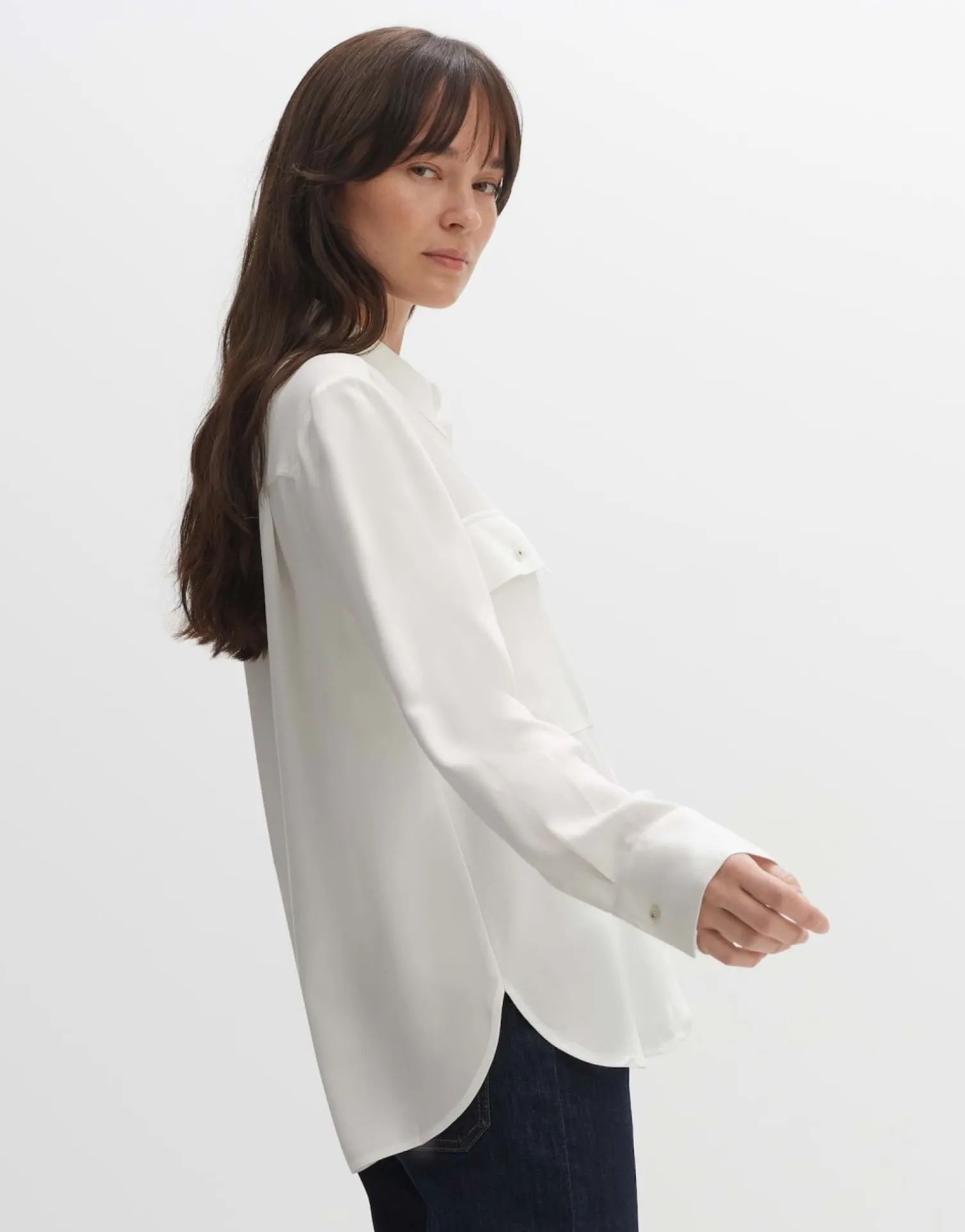 someday Fashion Blouses>Blouse Met Lange Mouwen Falva Milk
