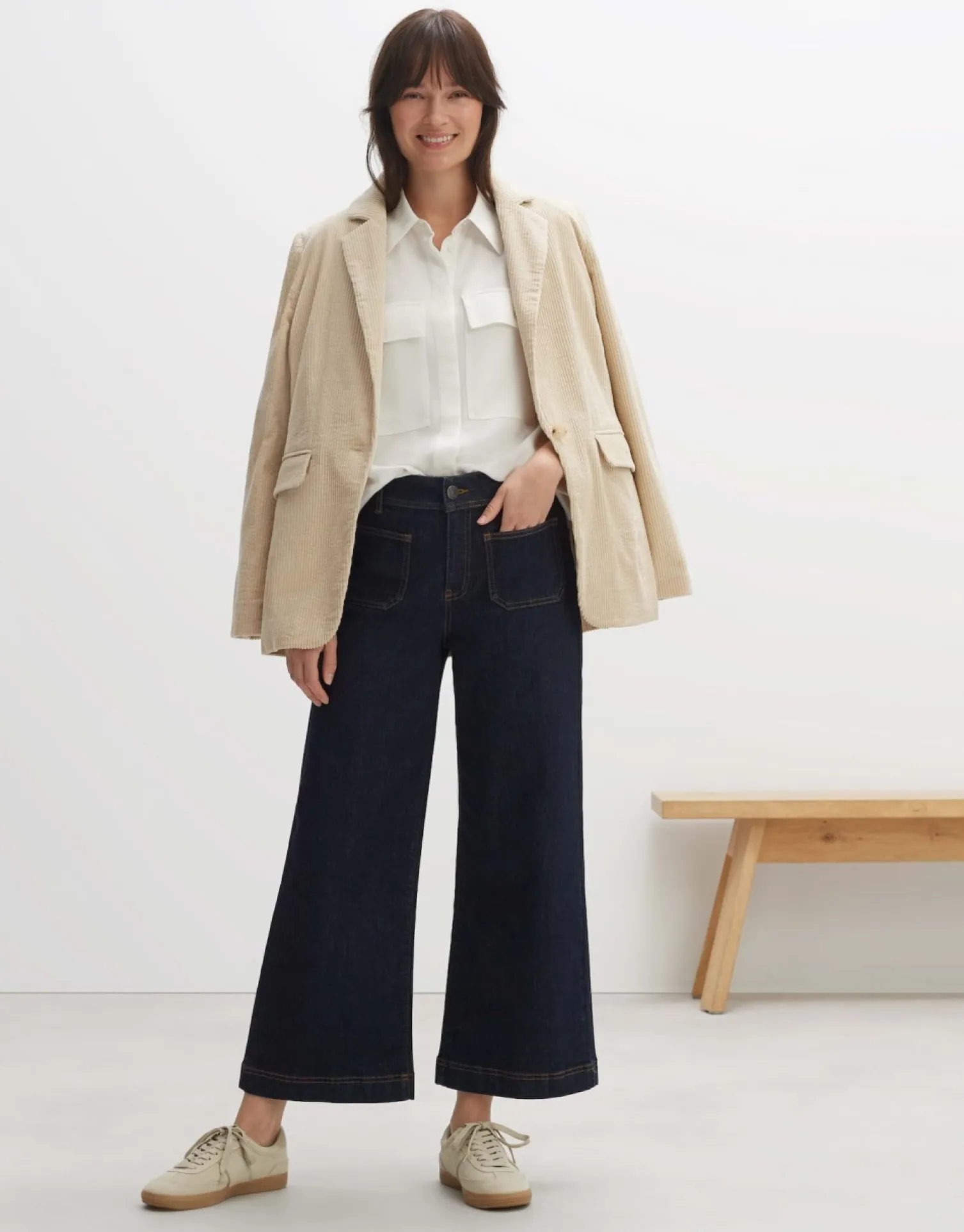 someday Fashion Blouses>Blouse Met Lange Mouwen Falva Milk