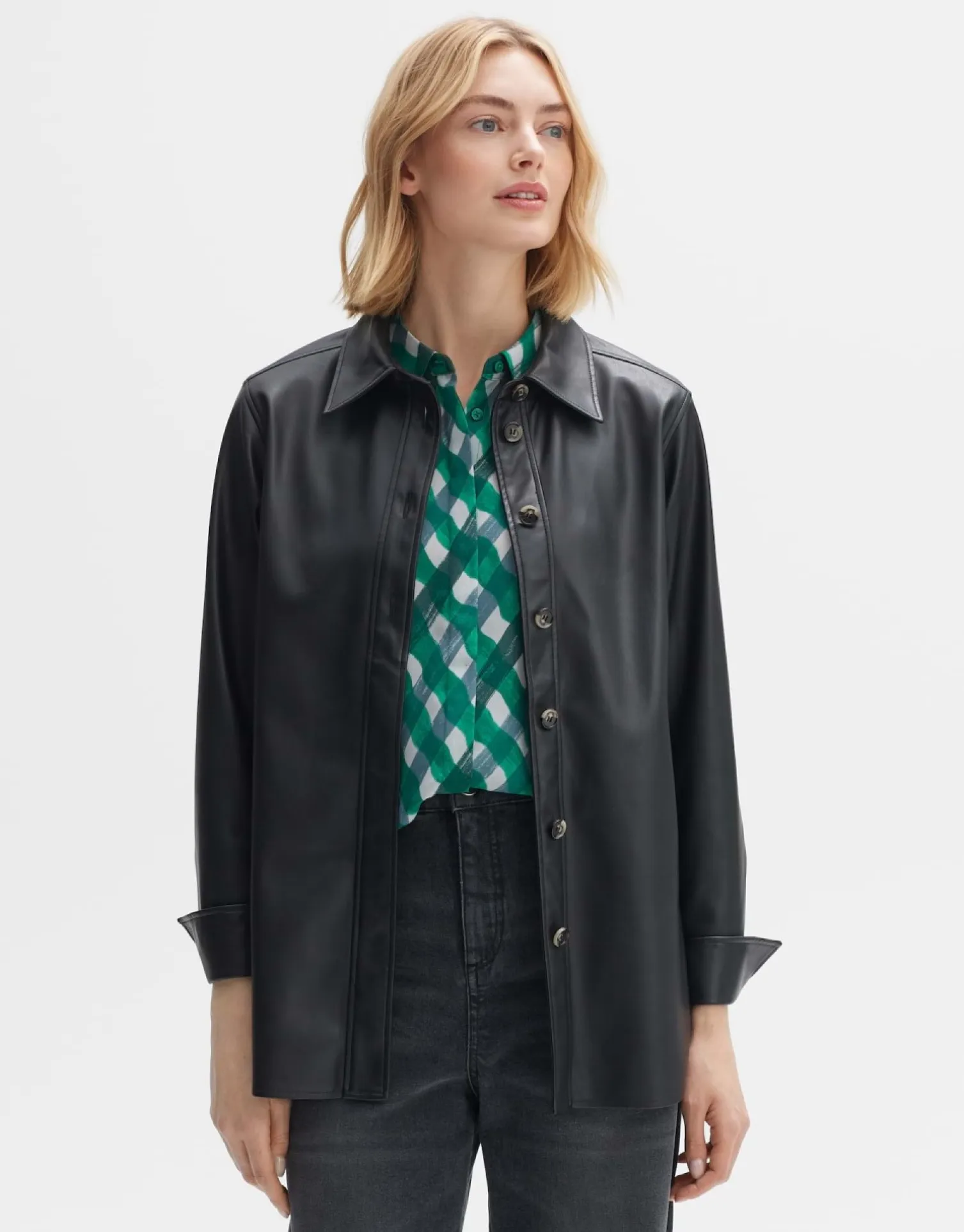 someday Fashion Blouses>Blouse Met Lange Mouwen Faboli Black