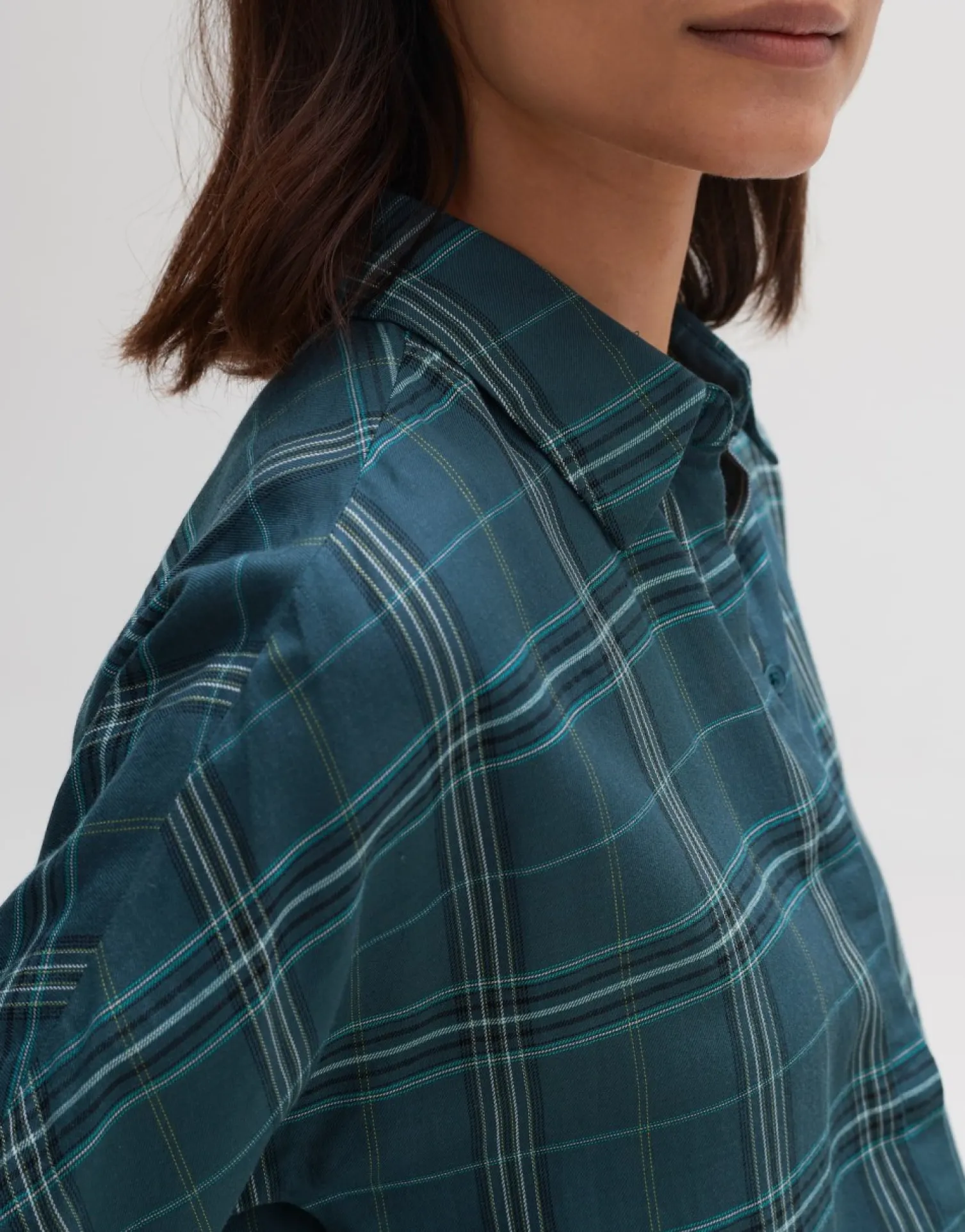 someday Fashion Blouses>Blouse Met Lange Mouwen Fudo Modern Deep Teal