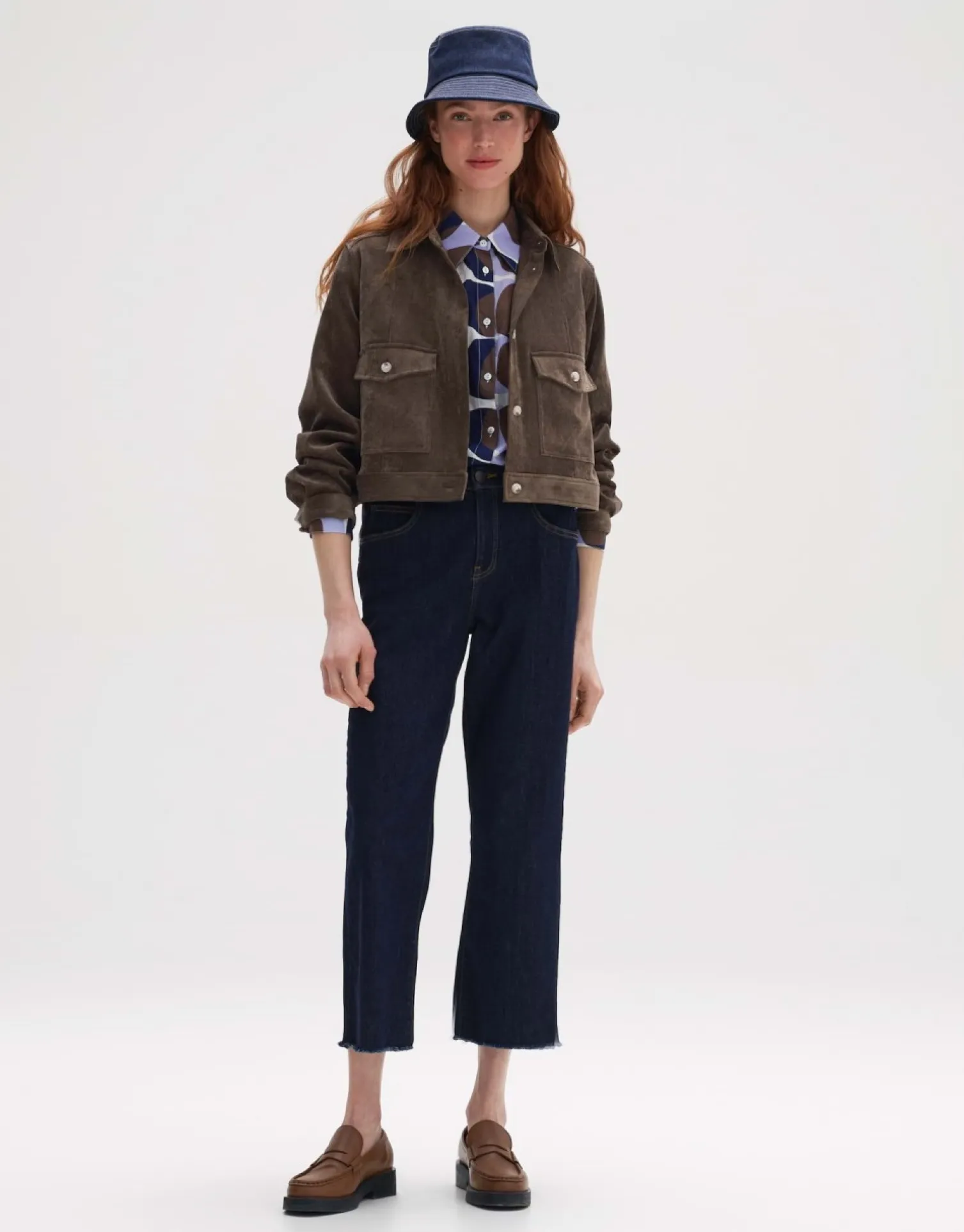 someday Fashion Blouses>Blouse Met Print Fumine Witty Sandalwood