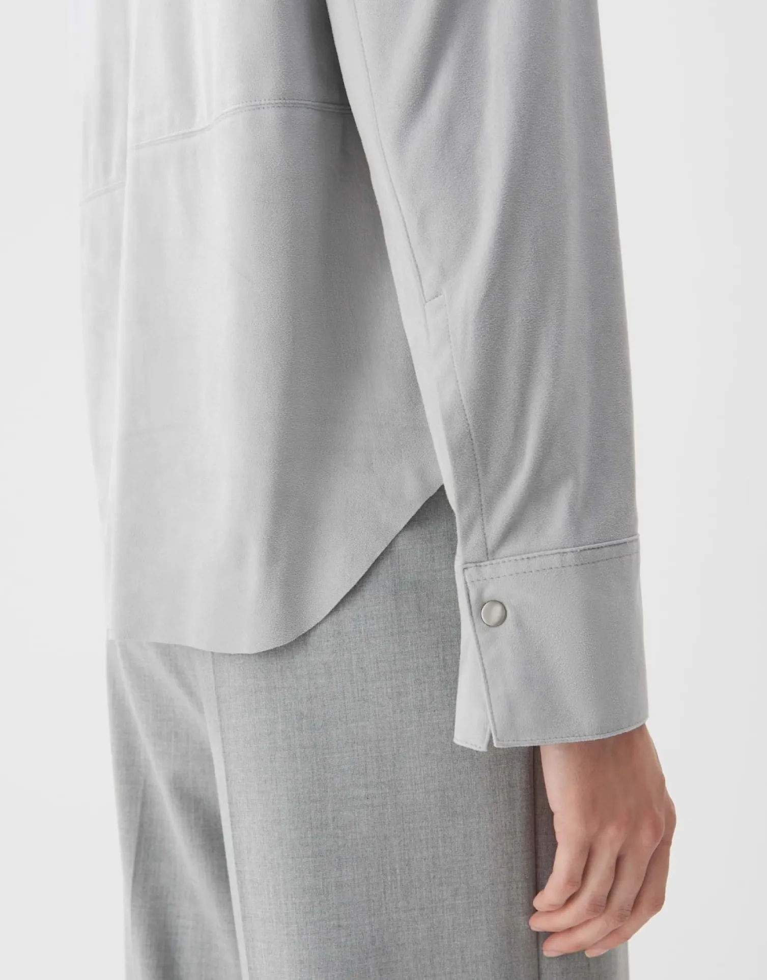 someday Fashion Blouses>Blouse Zirsta Hazy Fog Melange