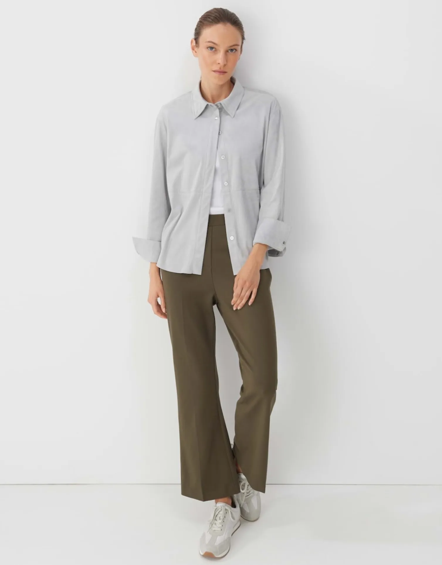 someday Fashion Blouses>Blouse Zirsta Hazy Fog Melange