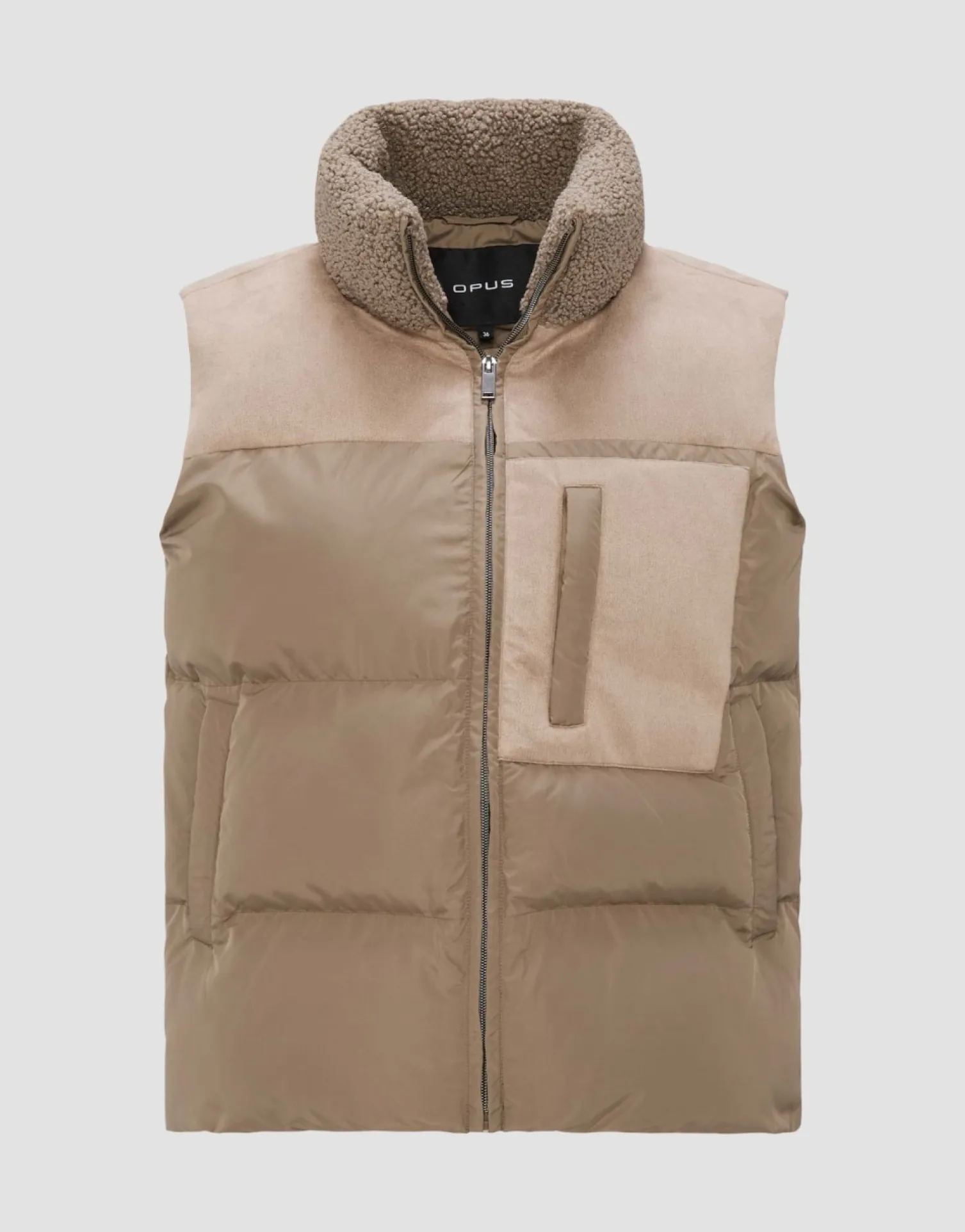 someday Fashion Blazer Vesten>Bodywarmer Waporia Nutmeg