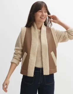someday Fashion Blazer Vesten>Bodywarmer Wareni Argan Oil