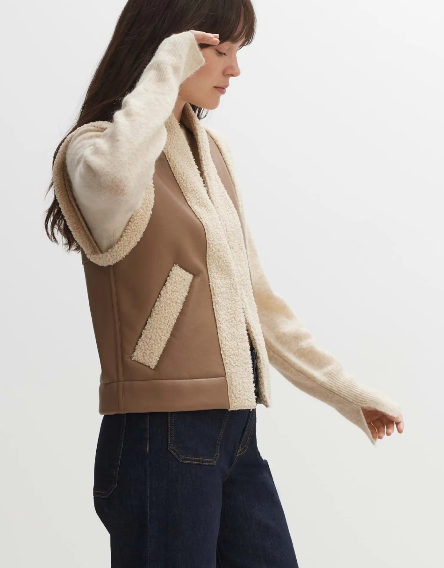 someday Fashion Blazer Vesten>Bodywarmer Wareni Argan Oil