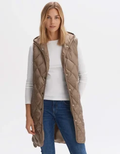 someday Fashion Blazer Vesten>Bodywarmer Wiamant Nutmeg
