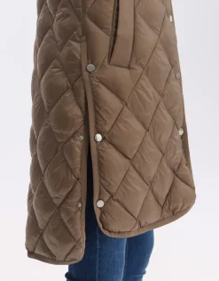 someday Fashion Blazer Vesten>Bodywarmer Wiamant Nutmeg