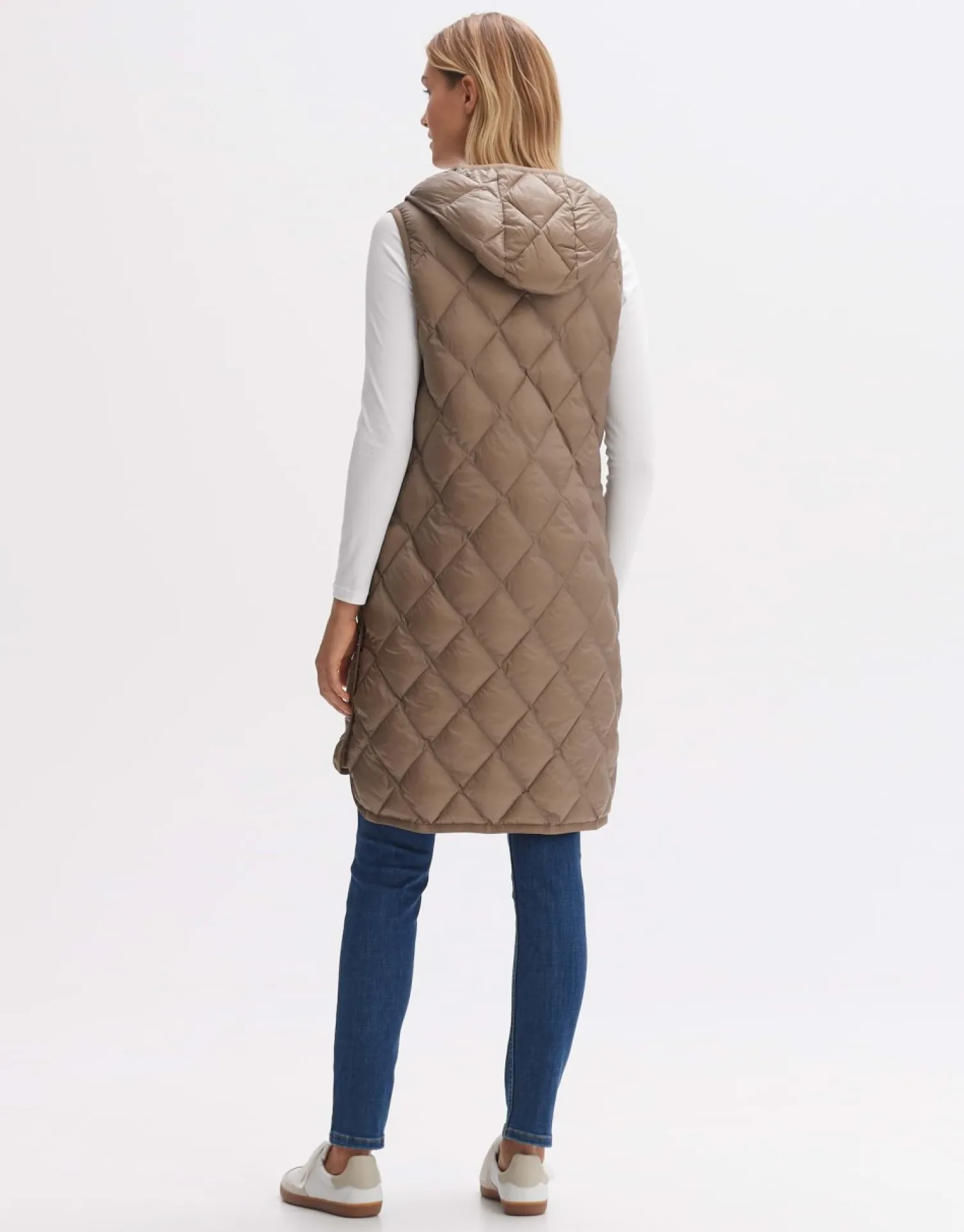 someday Fashion Blazer Vesten>Bodywarmer Wiamant Nutmeg