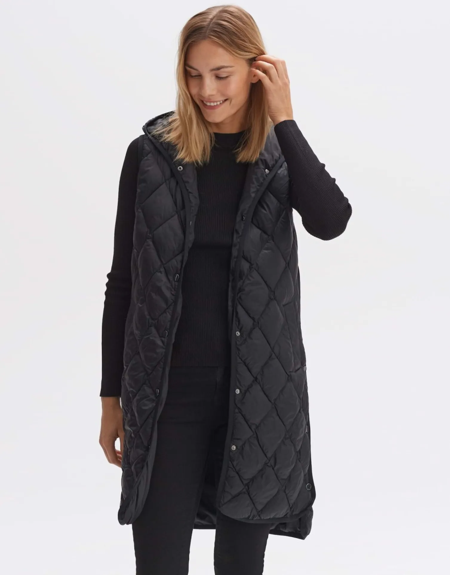 someday Fashion Blazer Vesten>Bodywarmer Wiamant Black