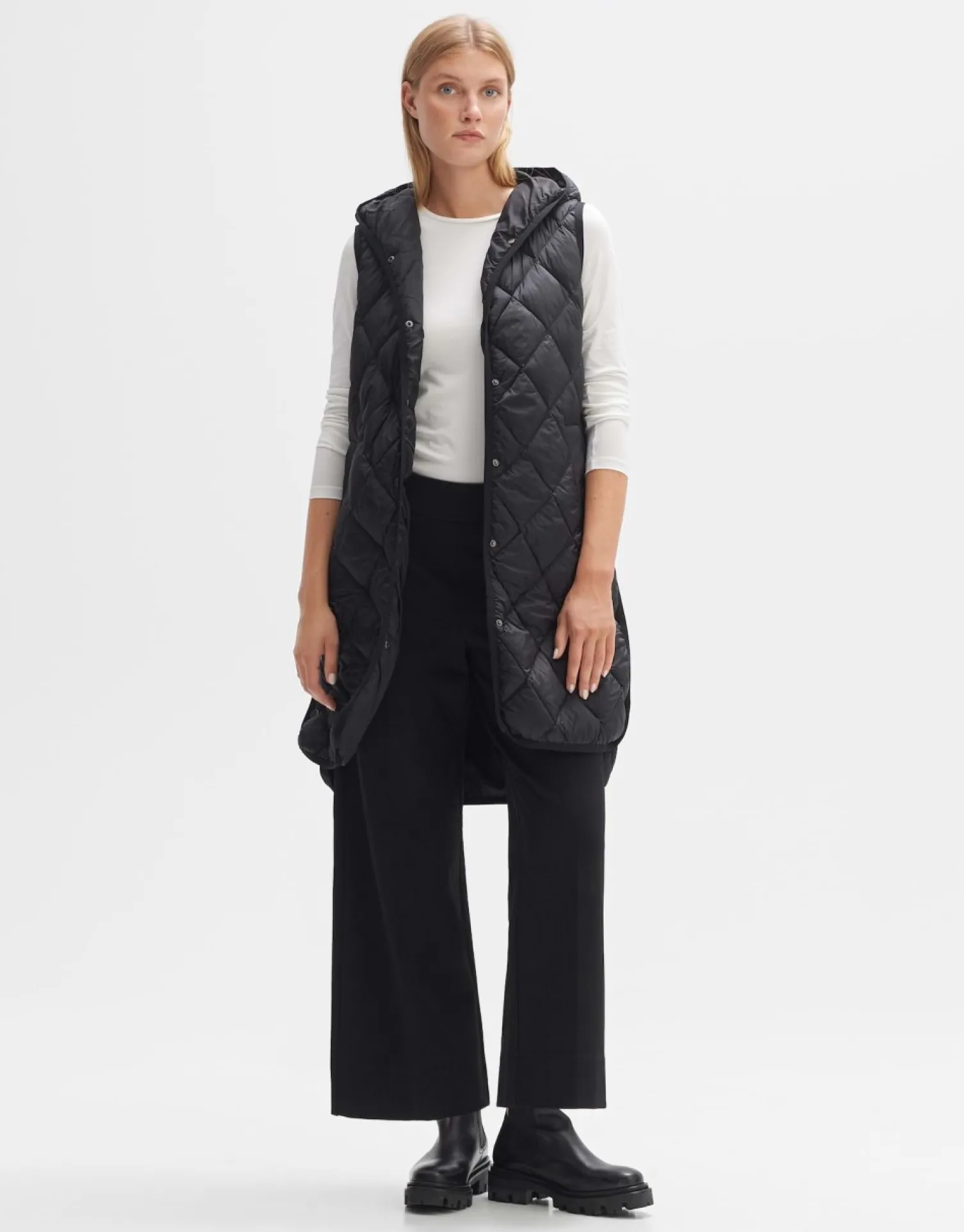 someday Fashion Blazer Vesten>Bodywarmer Wiamant Black
