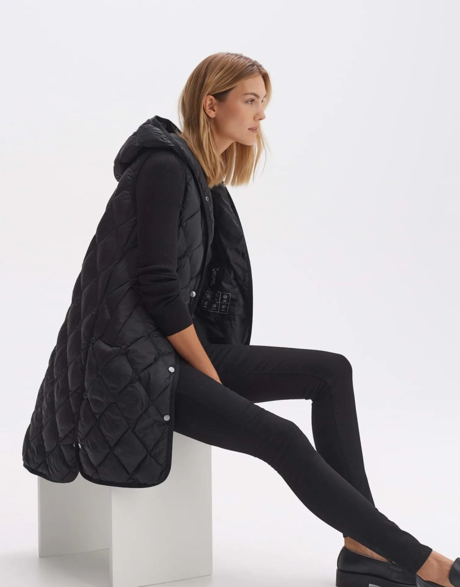 someday Fashion Blazer Vesten>Bodywarmer Wiamant Black