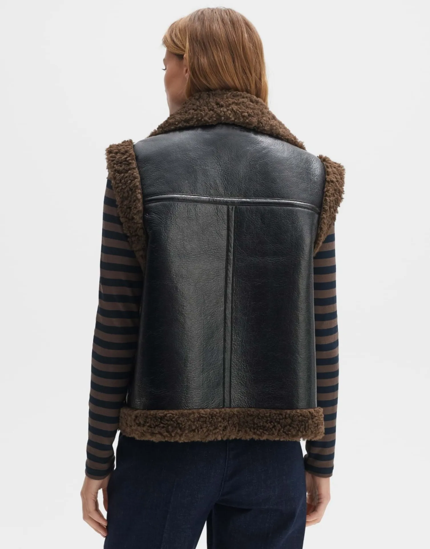 someday Fashion Blazer Vesten>Bodywarmer Wopita Sandalwood