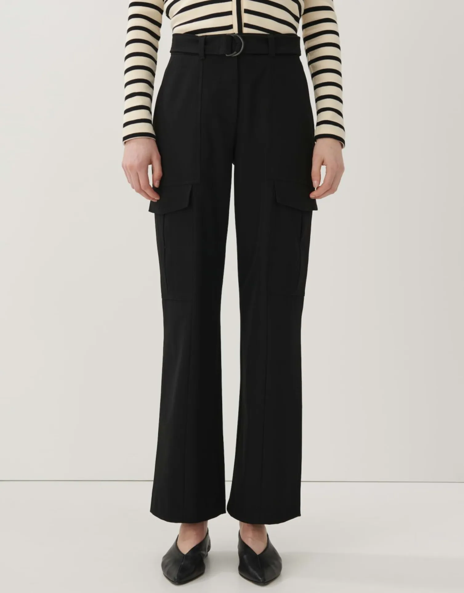 someday Fashion Broeken>Cargohose Caket Black