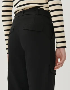 someday Fashion Broeken>Cargohose Caket Black