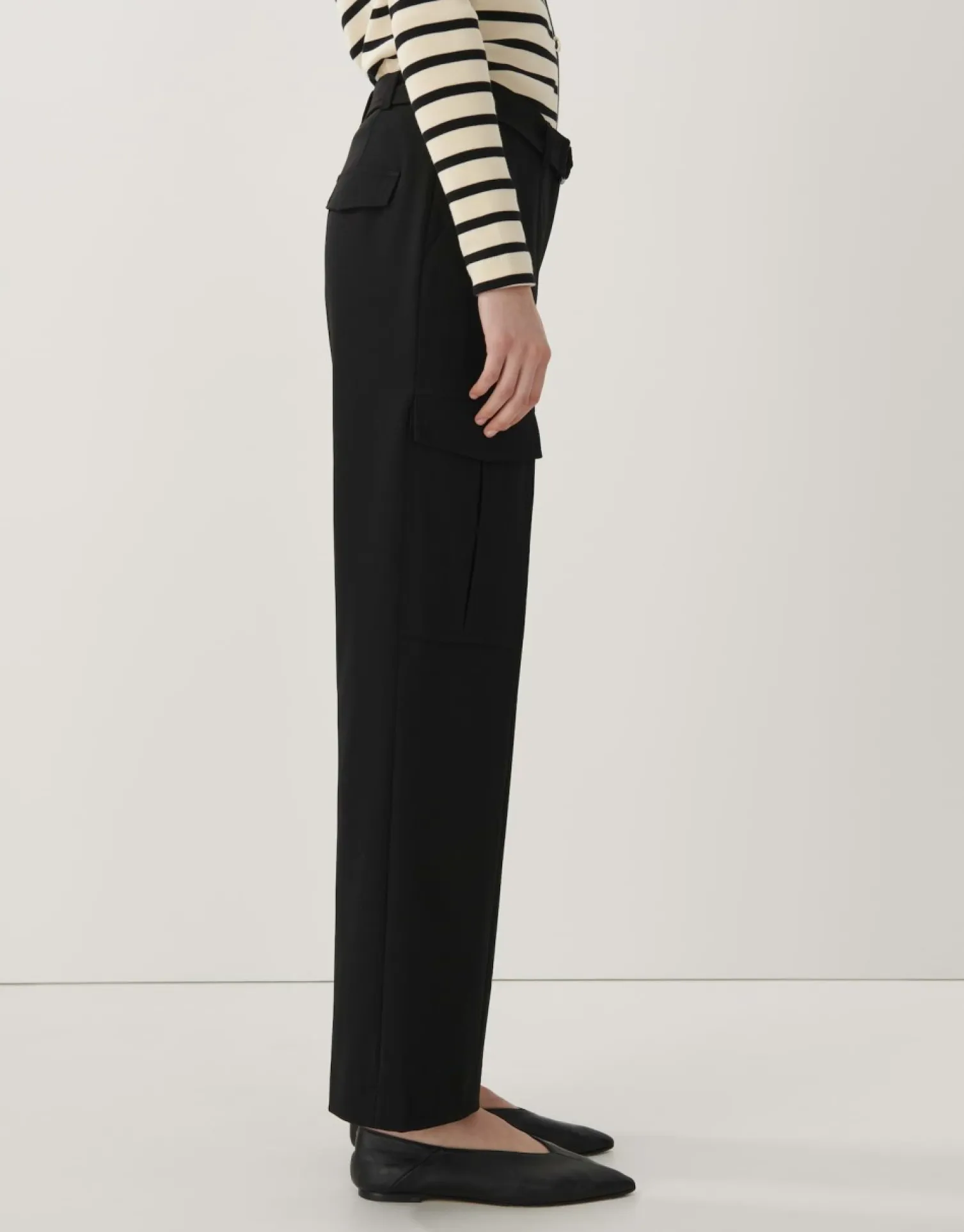 someday Fashion Broeken>Cargohose Caket Black