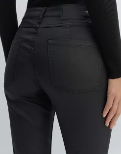 someday Fashion Broeken>Coated Jeans Evita Reloaded Black