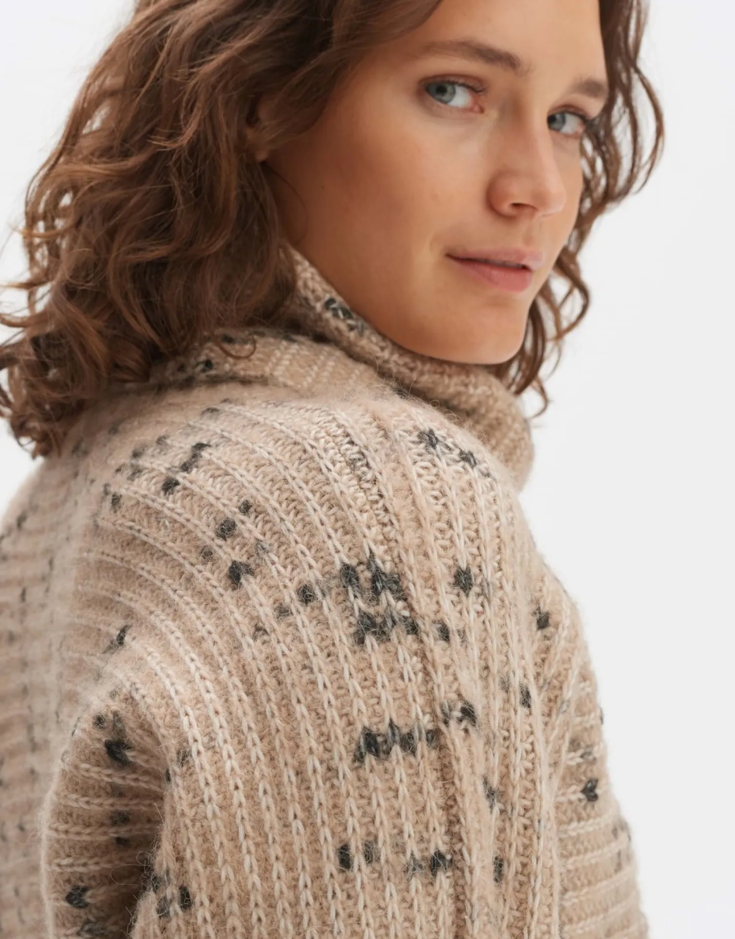 someday Fashion Gebreide Items>Coltrui Pirke Nutmeg