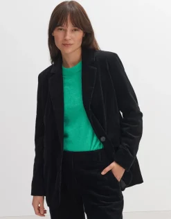 someday Fashion Blazer Vesten>Cordblazer Jesala Black