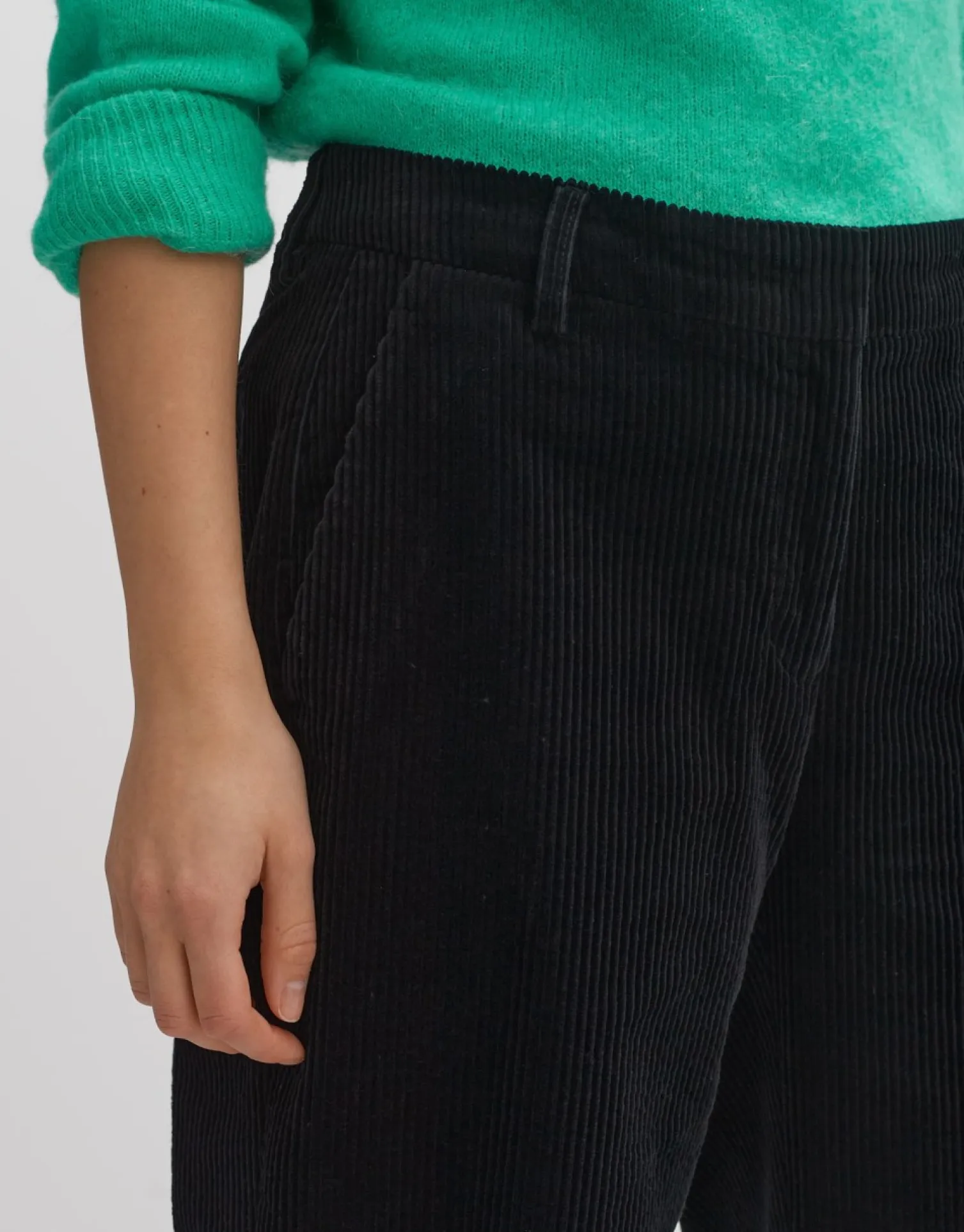 someday Fashion Broeken>Cordbroek Mahlia Black