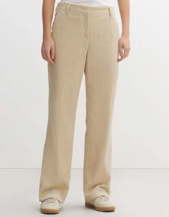 someday Fashion Broeken>Cordbroek Mahlia Cloud Cream
