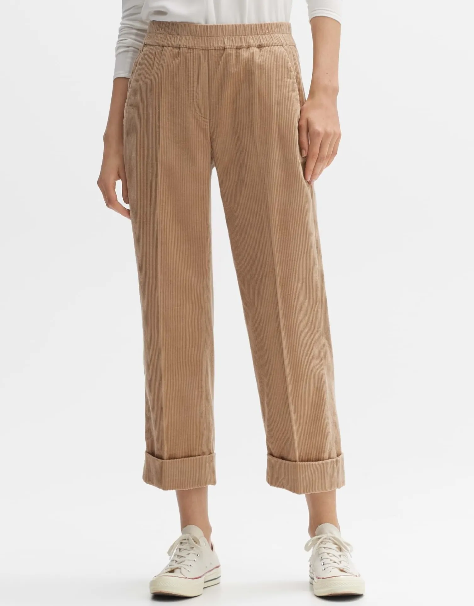 someday Fashion Broeken>Cordbroek Masno Macadamia